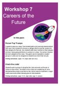 Workshop 7 Careers Resources - Careers of the Future