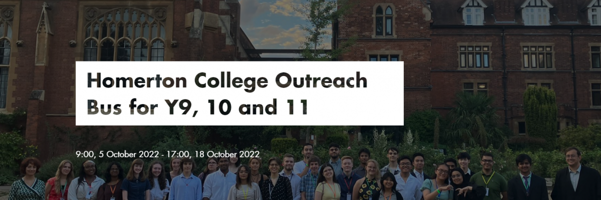 University of Cambridge Outreach Bus