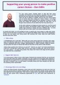 Supporting your young person to make positive careers choices - a careers advisor's perspective - Dan