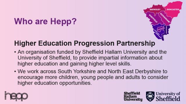 Slides– Making the most of open days