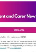 Parent and Carer Newsletter June 25